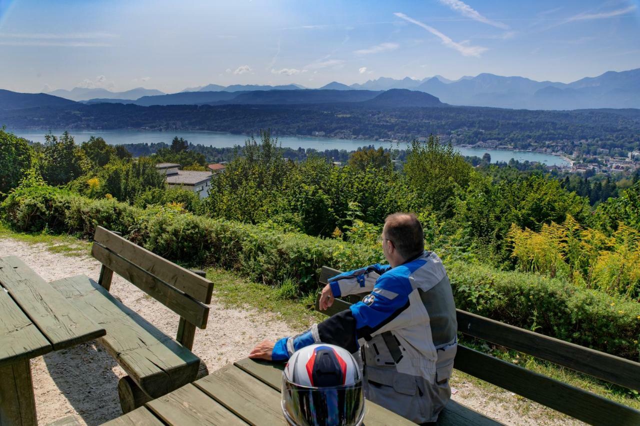 Ferienwohnungen Panorama Harrys Bike Tours Villach Bagian luar foto